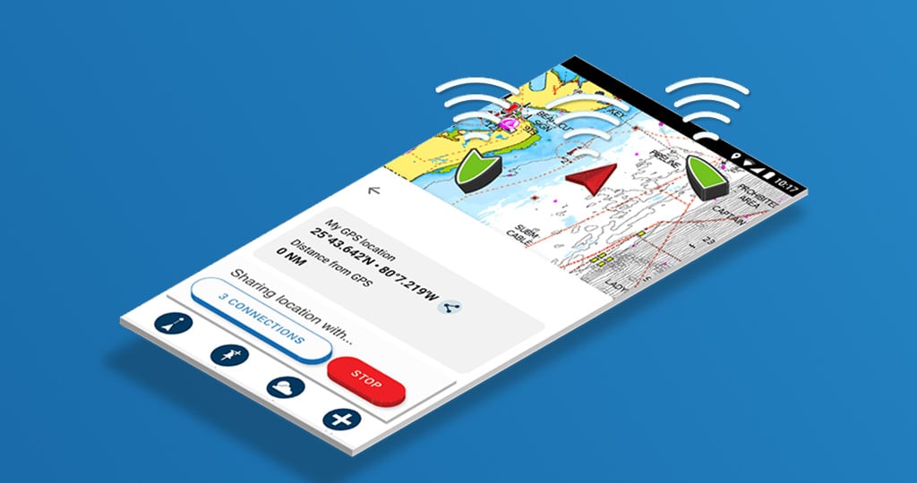 Boating App: Meet on the Water with the Connections Feature