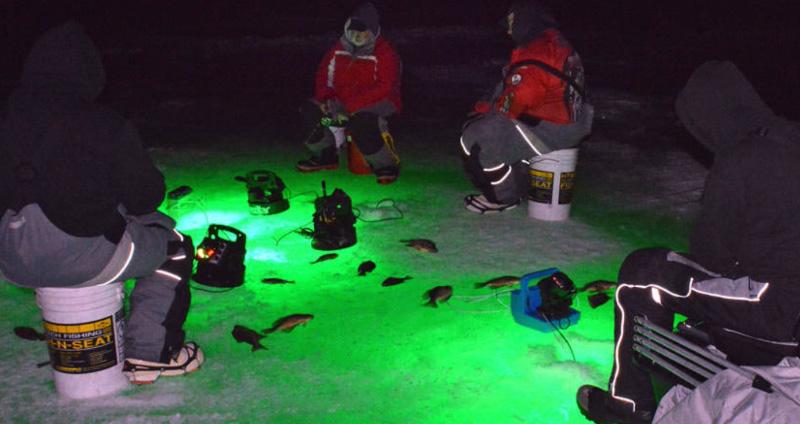 Webinar: Ice Fishing for Crappie at Night