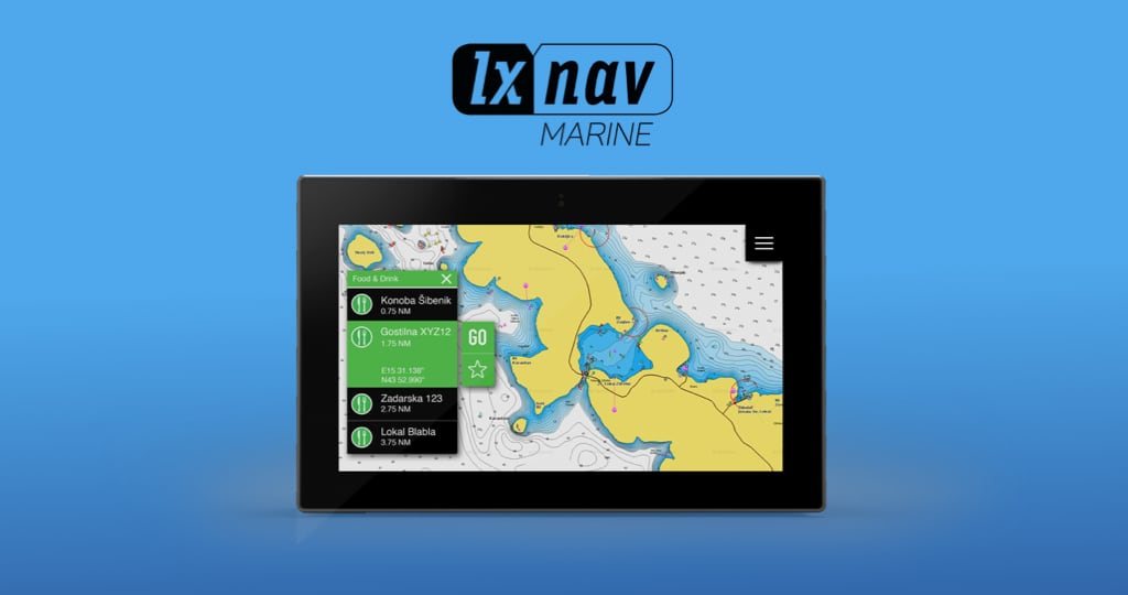 LXNAV Marine products now compatible with Navionics cartography