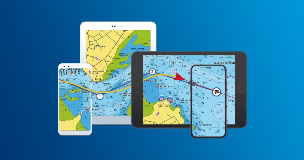 Boating app: one subscription for all your devices 